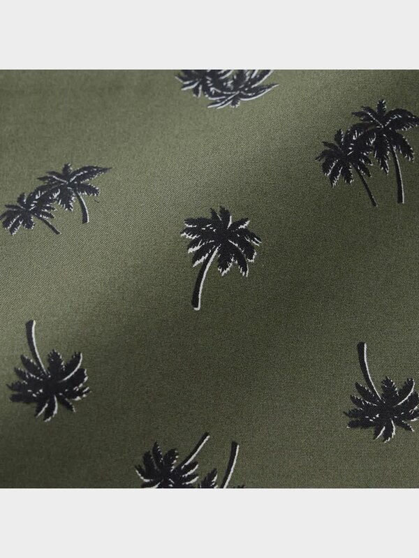 コットンラウンジショーツ(パームツリー)