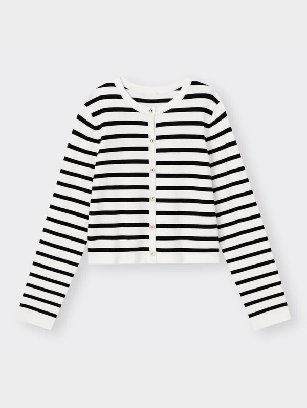 UVカットカーディガン(長袖)(ボーダー)OSB+EC