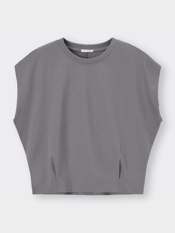 ウエストタックフレンチスリーブT