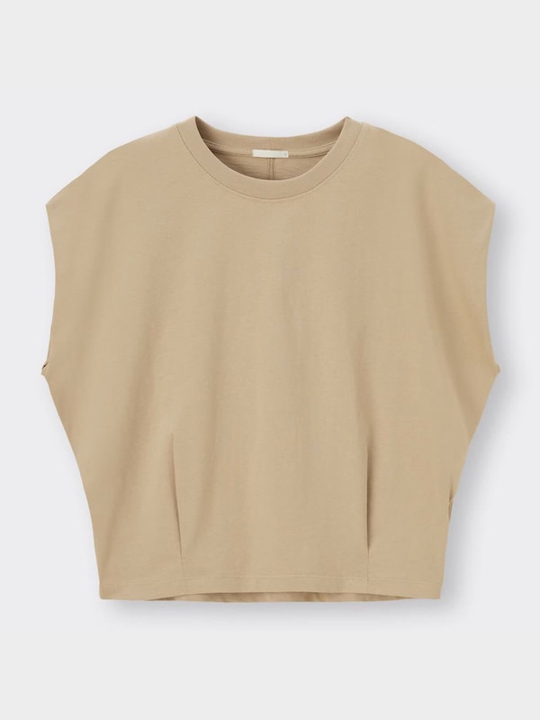 ウエストタックフレンチスリーブT