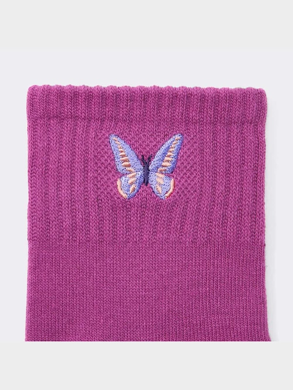 アンクルソックス(刺繍)