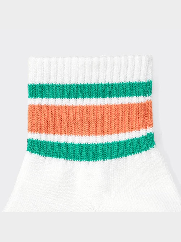 リブラインアンクルソックス