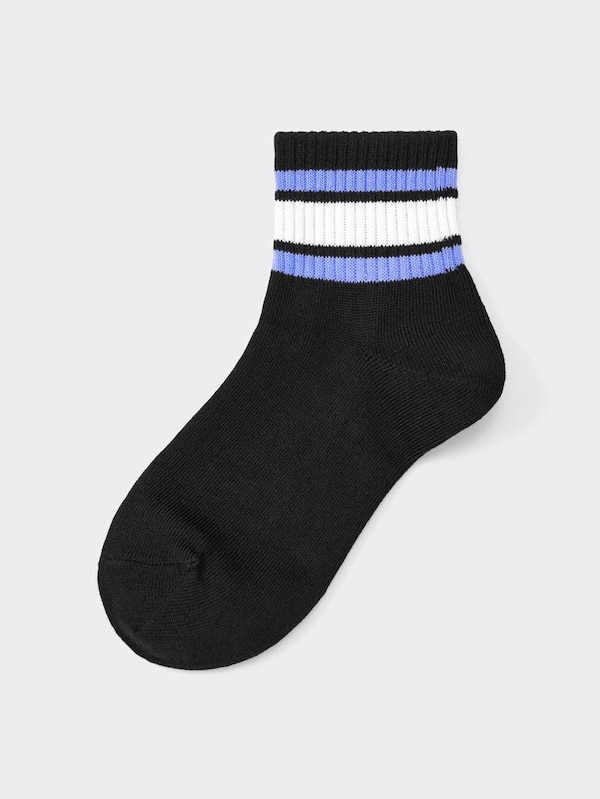 リブラインアンクルソックス