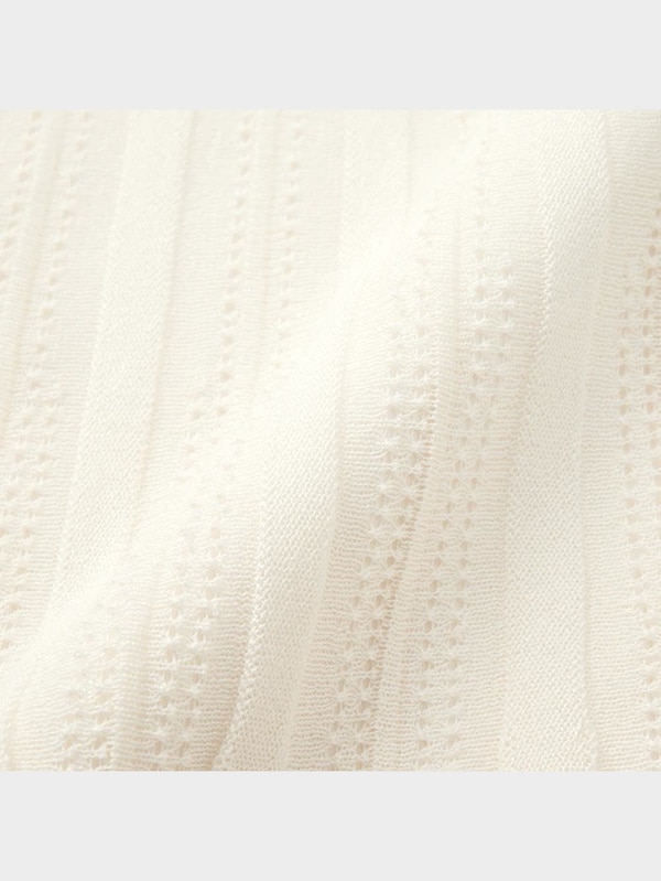 透かし編みニットスカートZ+E