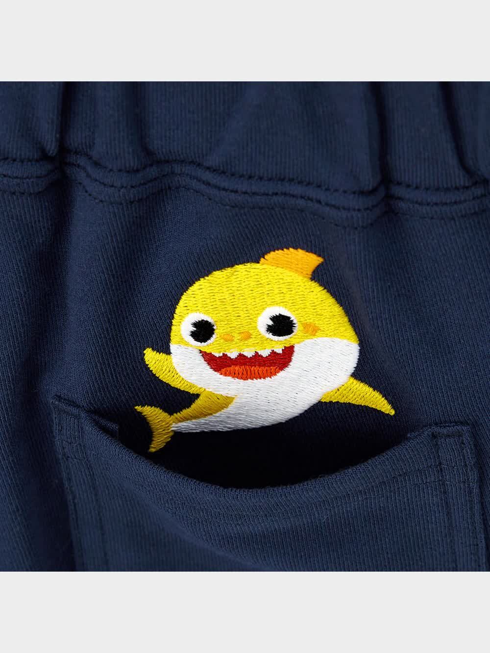 GU公式 | BABY(TODDLER)サマナルパンツ(7分丈) Baby Shark 1