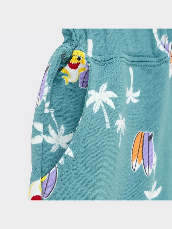 BABY(TODDLER)サマナルパンツ(7分丈) Baby Shark 2