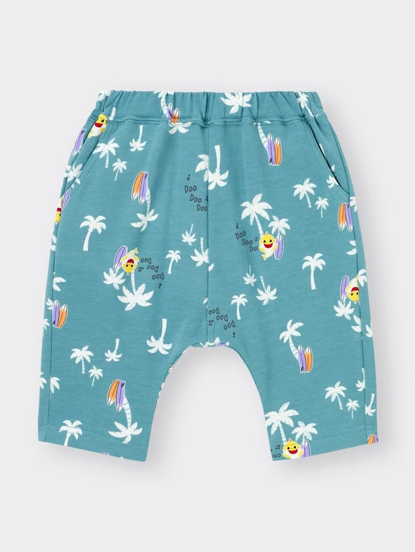 BABY(TODDLER)サマナルパンツ(7分丈) Baby Shark 2