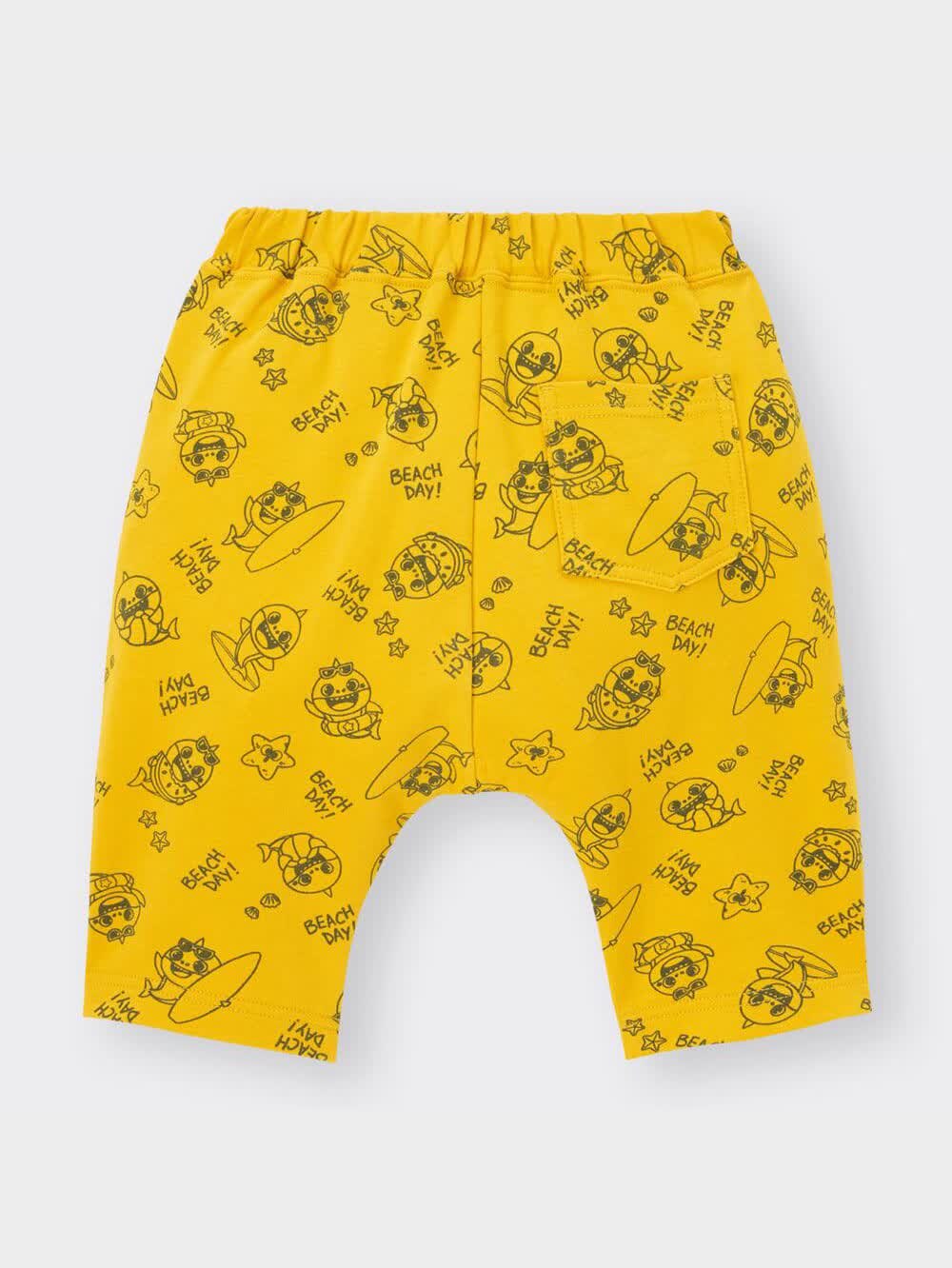 GU公式 | BABY(TODDLER)サマナルパンツ(7分丈) Baby Shark 3