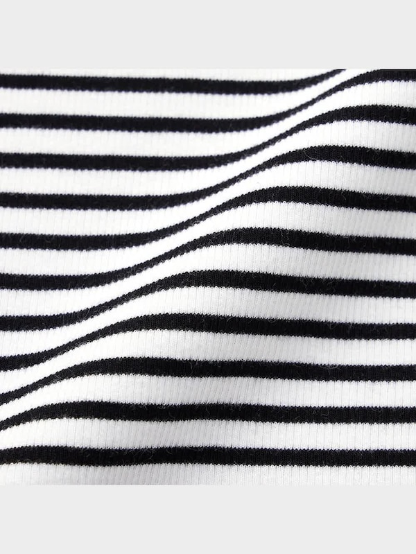 リブタンクトップ(ボーダー)