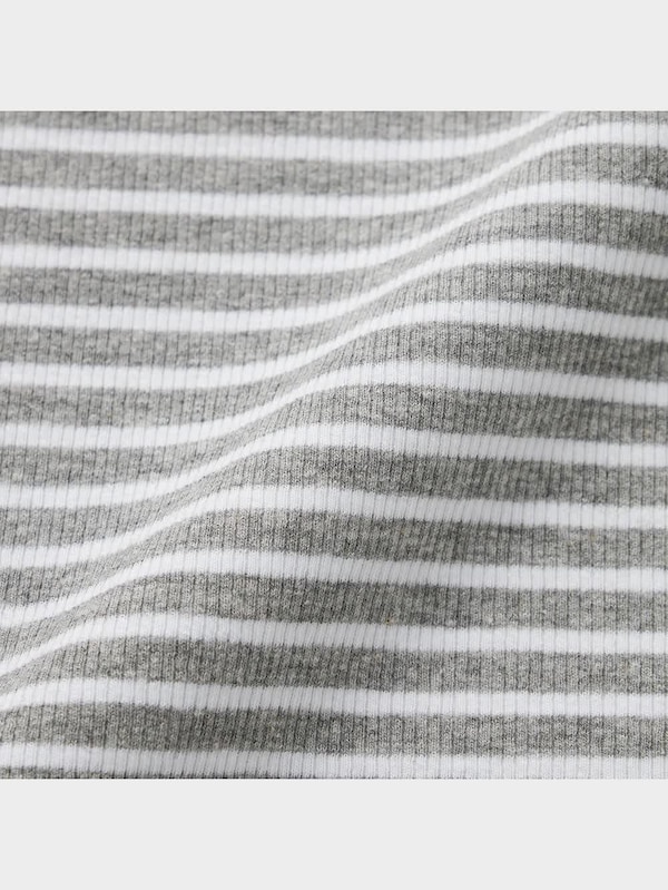 リブタンクトップ(ボーダー)