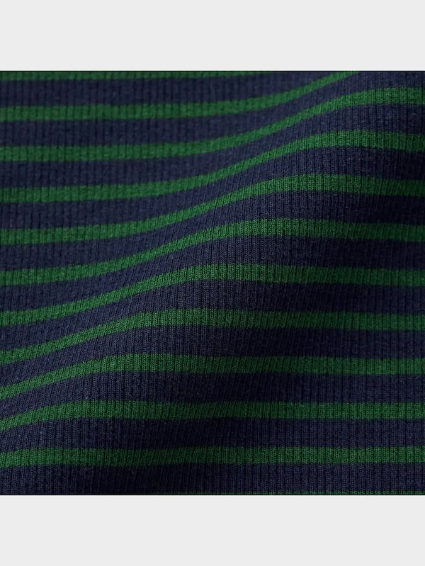 リブタンクトップ(ボーダー)