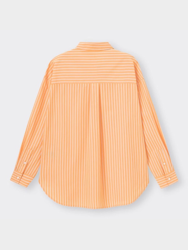 ストライプオーバーサイズシャツ(長袖)B