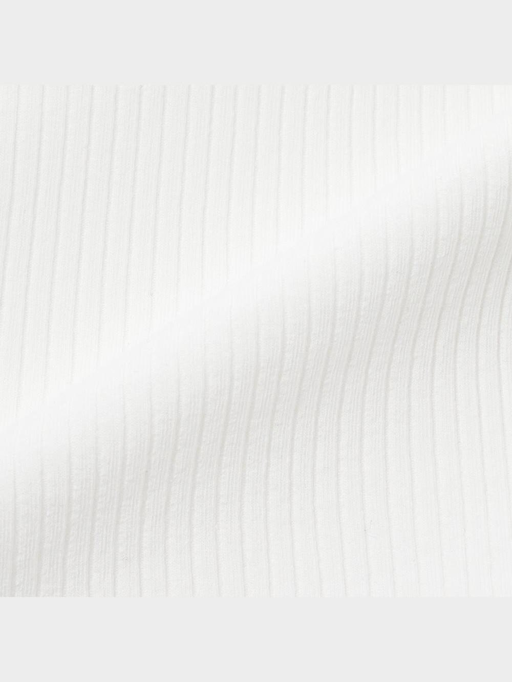 GU公式 | リブボリュームスリーブT(7分袖)Z+E