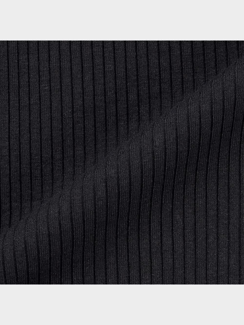 GU公式 | リブボリュームスリーブT(7分袖)Z+E