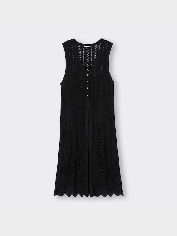 レーシーニットジレOSB+EC