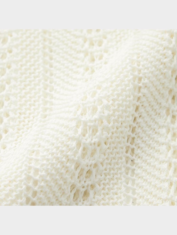 レーシーニットジレOSB+EC