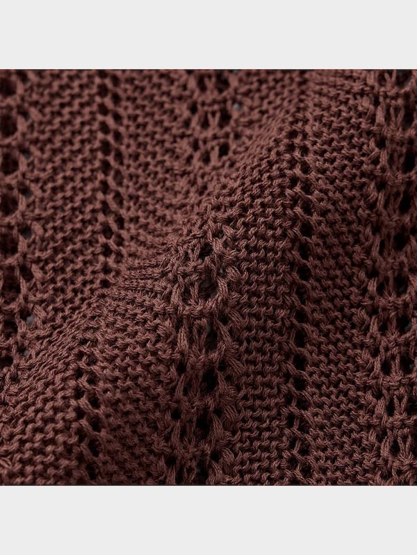 レーシーニットジレOSB+EC