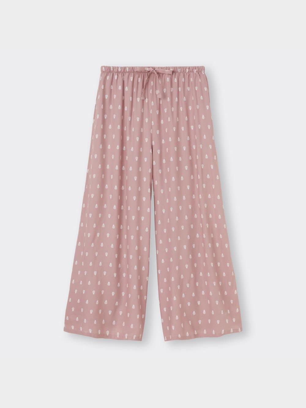 GU公式 | コールドフィールレーヨンラウンジパンツ(パイナップル)+E