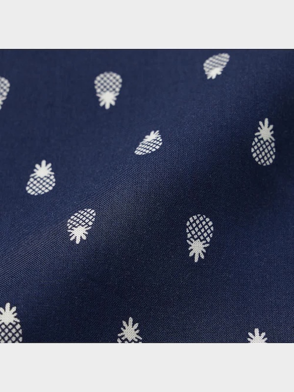 コールドフィールレーヨンラウンジパンツ(パイナップル)+E