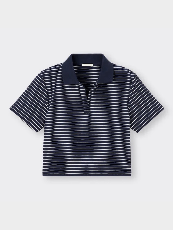 スキッパーポロ(ボーダー)(半袖)OSB+X