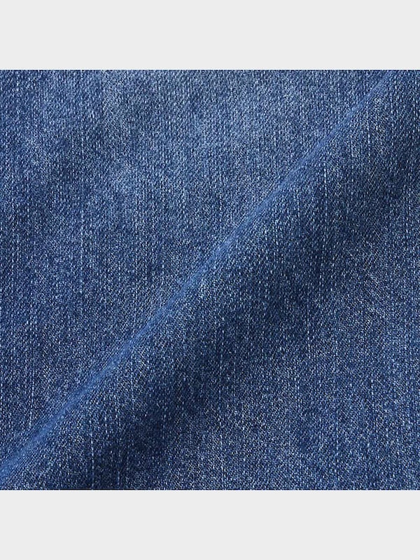 デニムAラインミディスカート+EC(丈短め74.0～78.0cm)