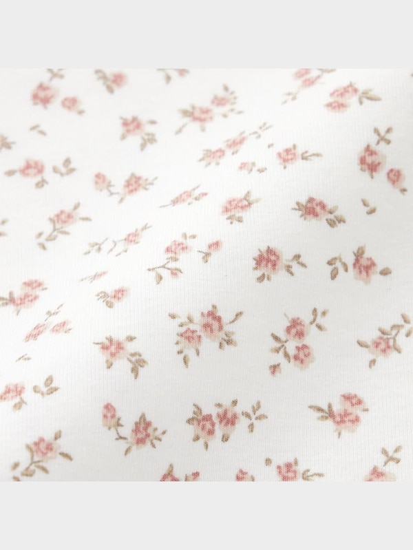 フラワープリントミニT(半袖)OSB+EC