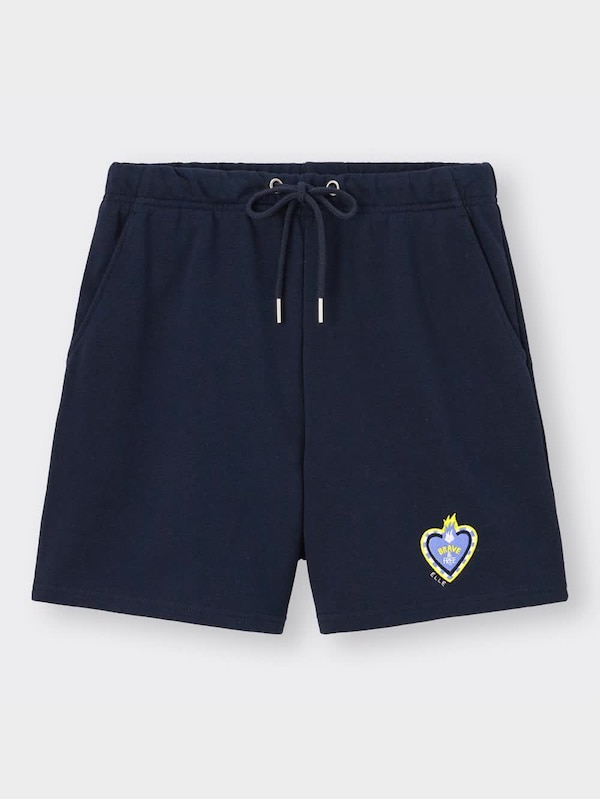 スウェットショートパンツ ELLE 2+EC(セットアップ可能)