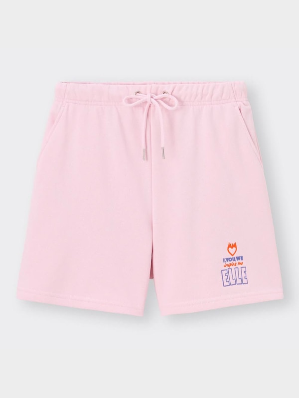 スウェットショートパンツ ELLE 3+EC