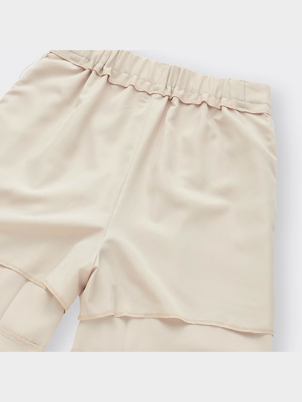 ドレープタックショートパンツOSB+X