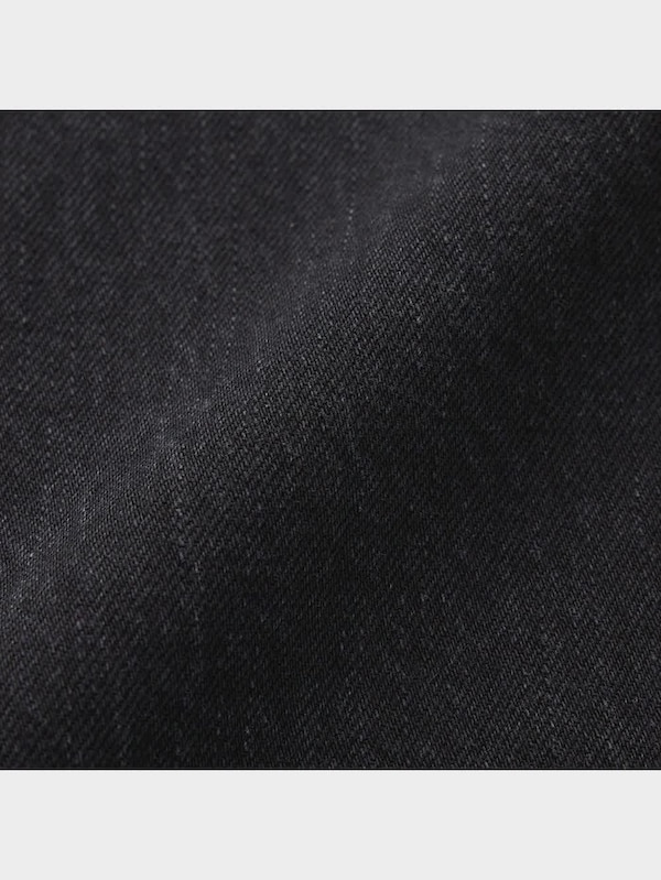 サスペンダー付きワイドジーンズ+E