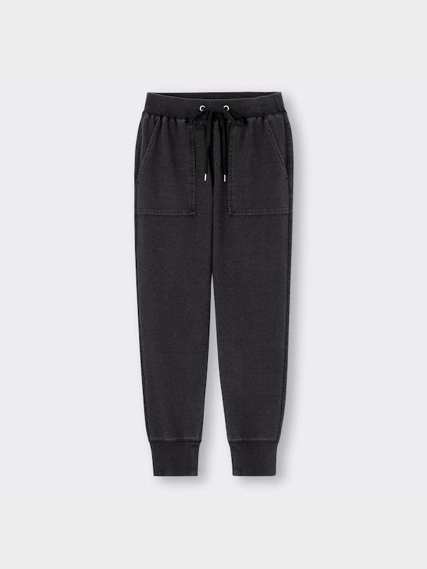 デニムスウェットイージーパンツ+X