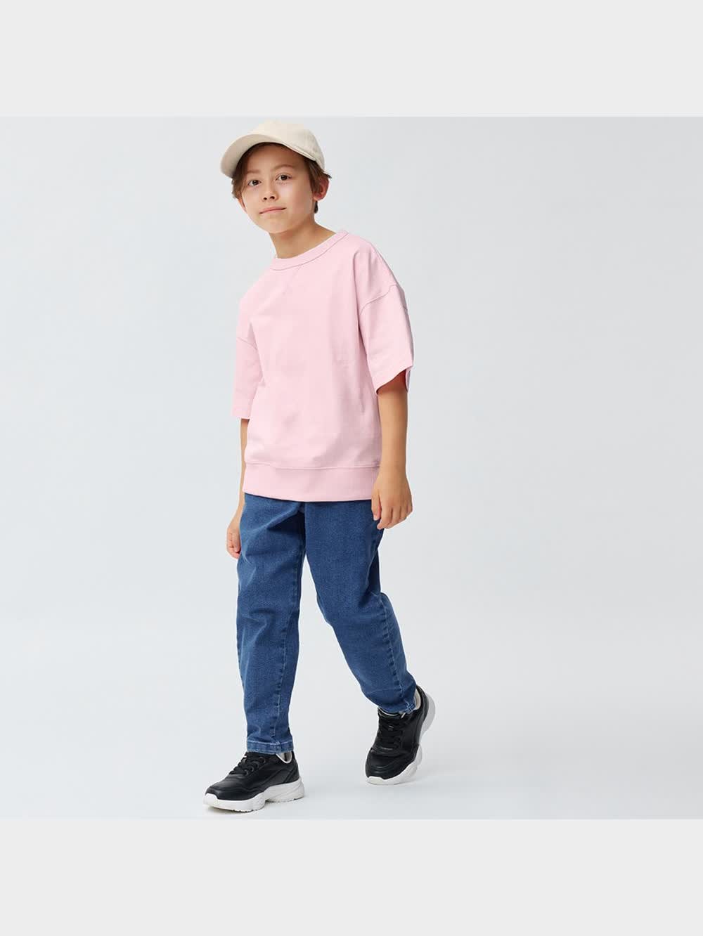 GU公式 | KIDS(男女兼用)ストレッチデニムシェフパンツ