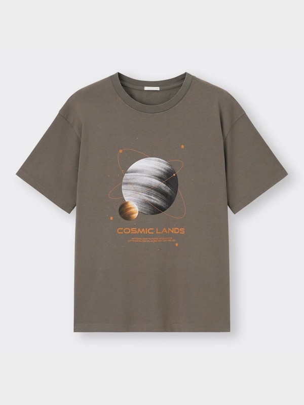 ガーメントダイグラフィックT(5分袖)