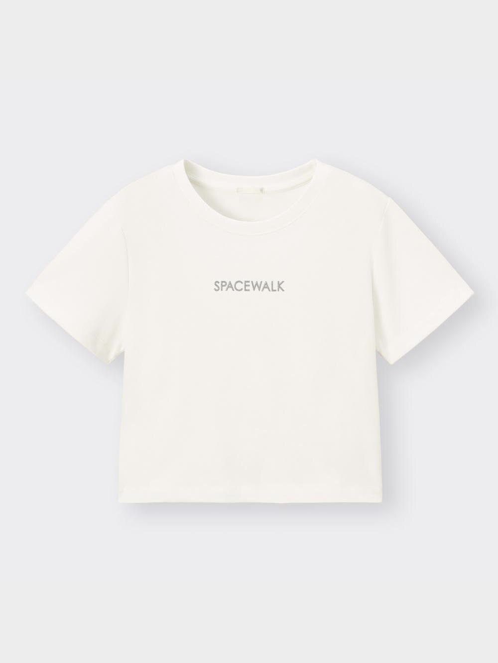 tシャツ glitter Bonne journee T-shirt(グリッターロゴ半袖Tシャツ) レディース B.C STOCK tシャツ 「追加」ラメ刺繍ロゴTEE レディース