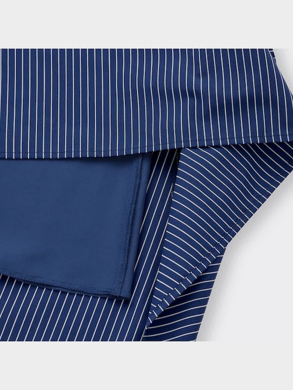 タックフレアミディスカート(ストライプ)(丈標準81.0～85.0cm)