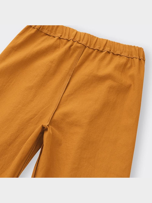 リネンブレンドプルオンパンツ+EC(丈長め80.0cm)(セットアップ可能)