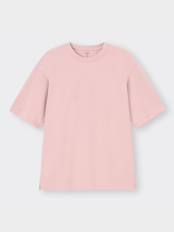 ドライポンチクルーネックT(5分袖)+OS