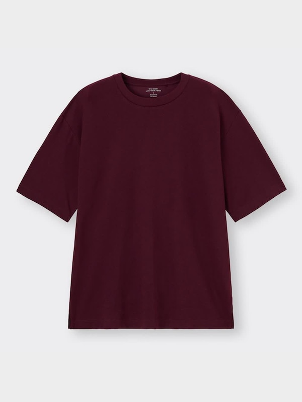 ドライポンチクルーネックT(5分袖)+OS