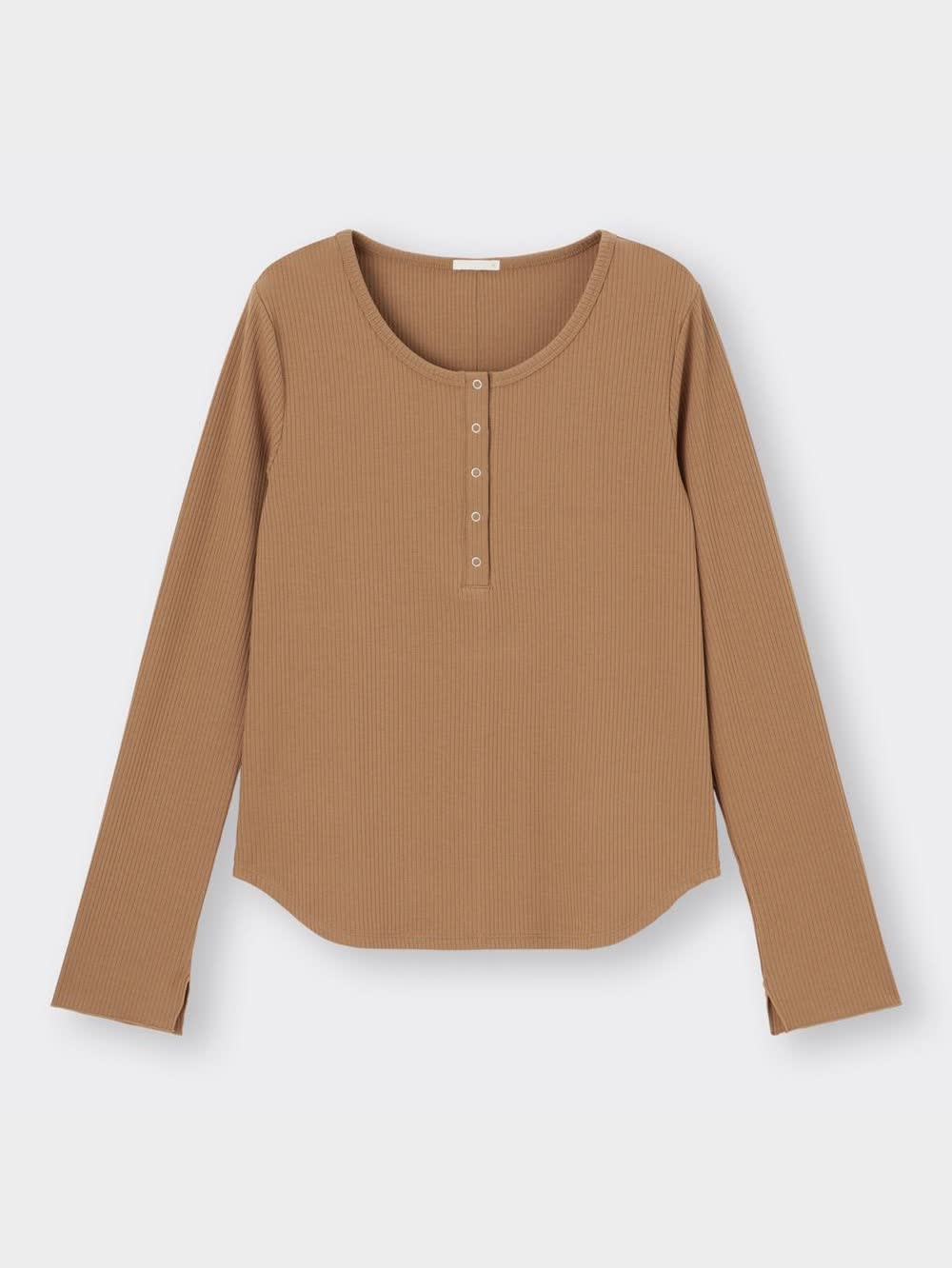 JOURNAL STANDARD - トゥジュー TOUJOURS リブカットソーヘンリーネックプルオーバー JOURNAL STANDARD - トゥジュー TOUJOURS リブカットソー