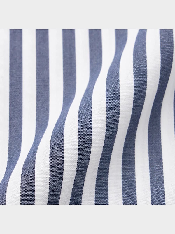 ブロードシャツ(長袖)(ストライプ)+OS(米国仕様)