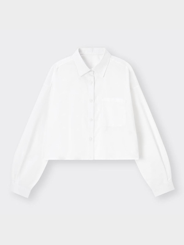 カラークロップドシャツ(長袖)+OS(米国仕様)