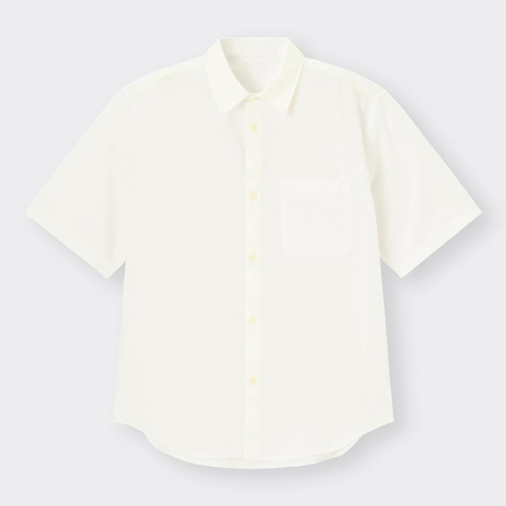 リネンブレンドシャツ(5分袖)+OS