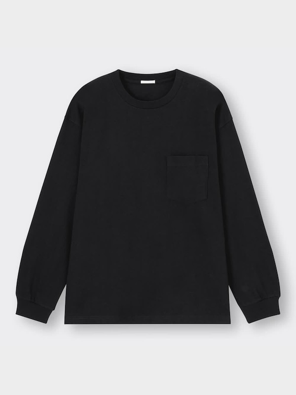 ヘビーウェイトクルーネックT(長袖)+OS(米国仕様)