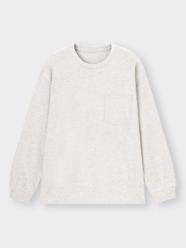 ヘビーウェイトクルーネックT(長袖)+OS(米国仕様)