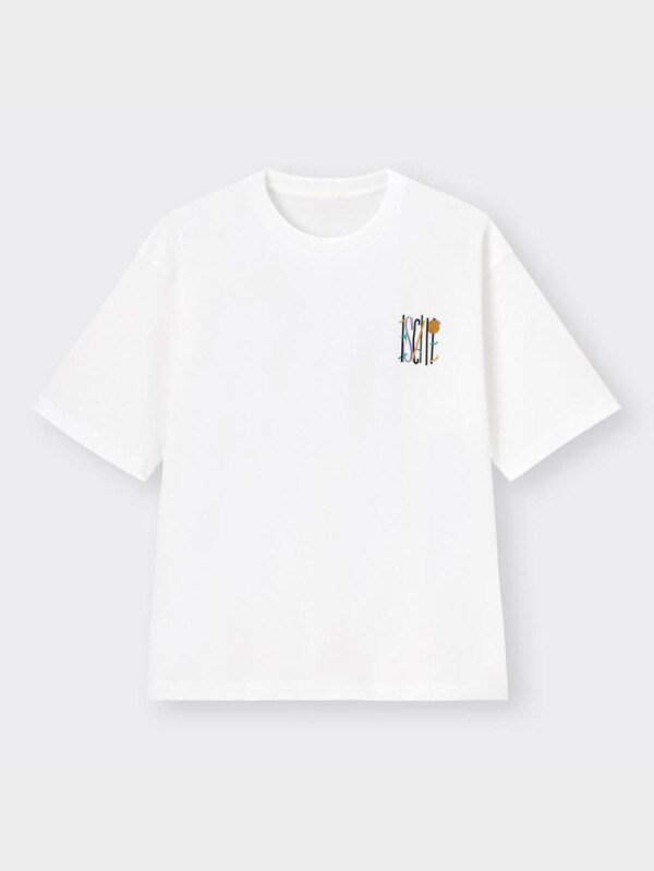 グラフィックT(5分袖)Retro art3