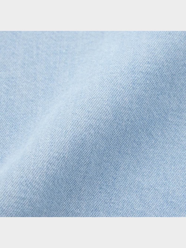 ライトデニムフレアミニスカートパンツYT+X