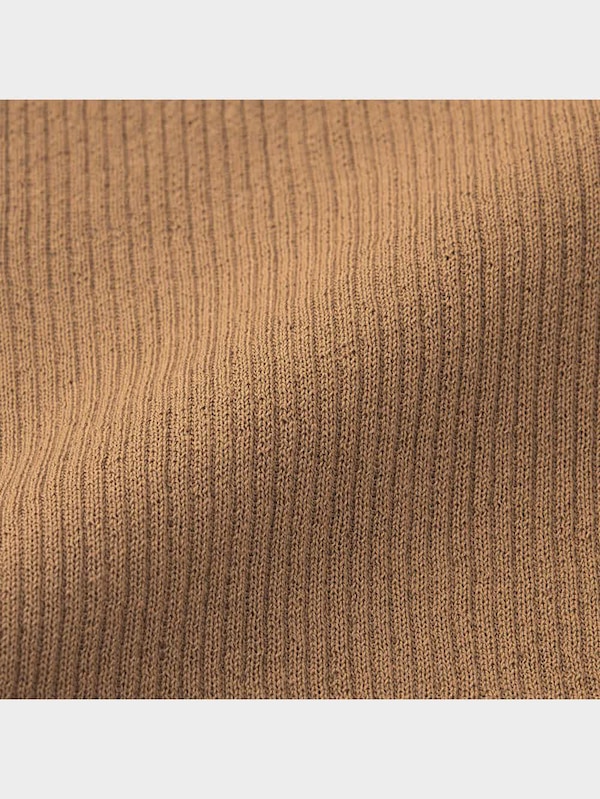 シアーリブセーター(5分袖)Q