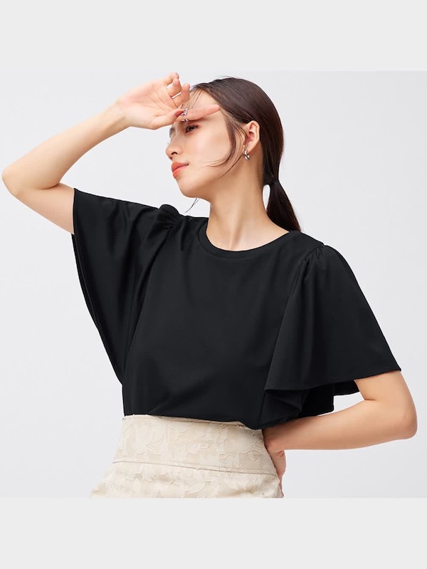 ラッフルスリーブT(半袖)Z