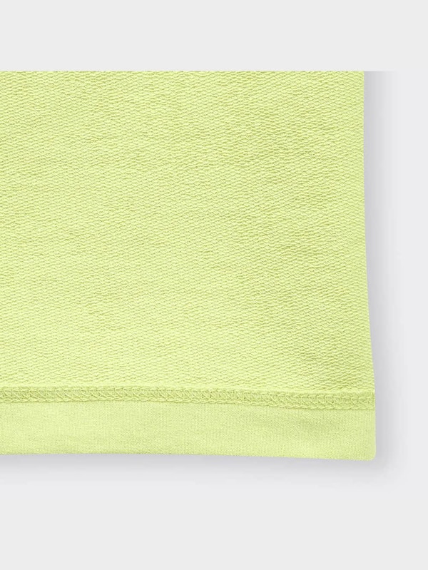 ミニ裏毛ワイドT(5分袖)+OS(米国仕様)