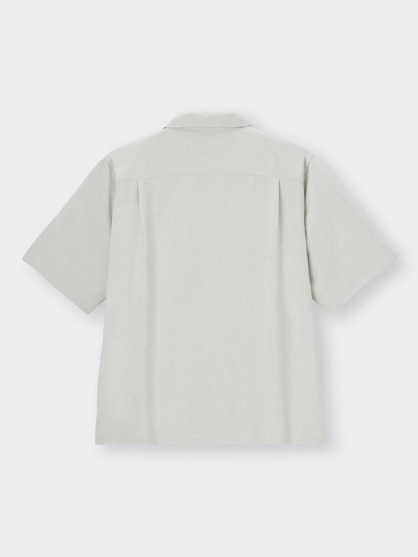 ドライオープンカラーシャツ(5分袖)+OS